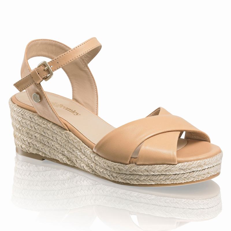 Russell And Bromley Gelato Espadrillos Dame Brune | WYF759HH