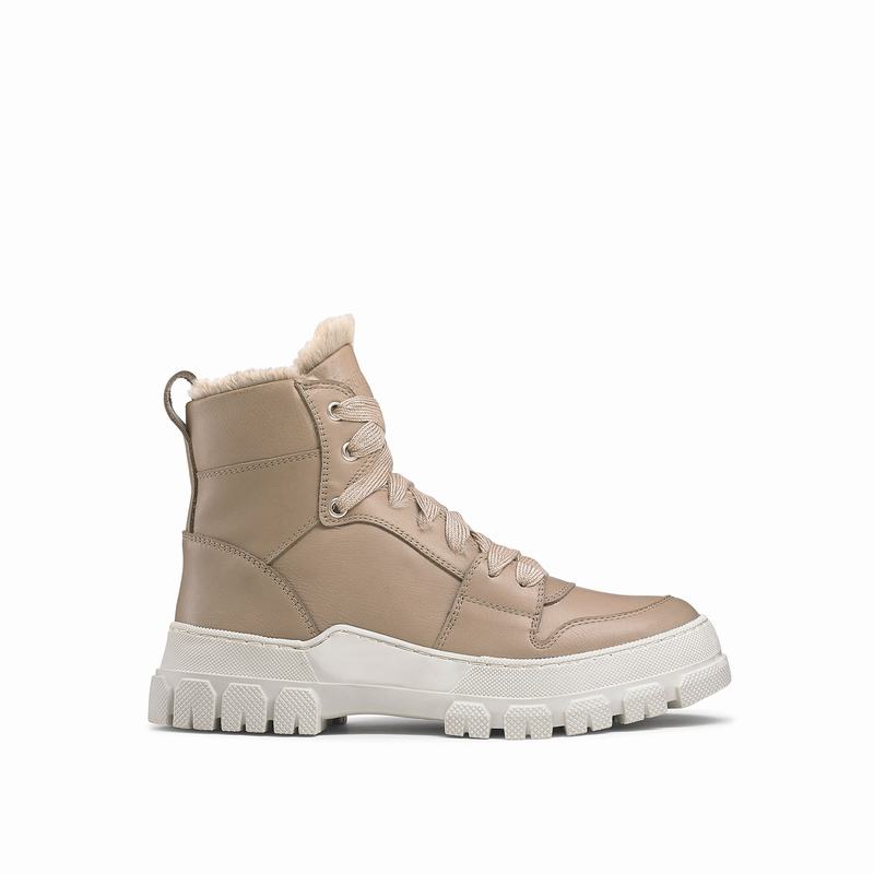 Russell And Bromley Glacier Snørestøvler Dame Brune | SHT4617UV