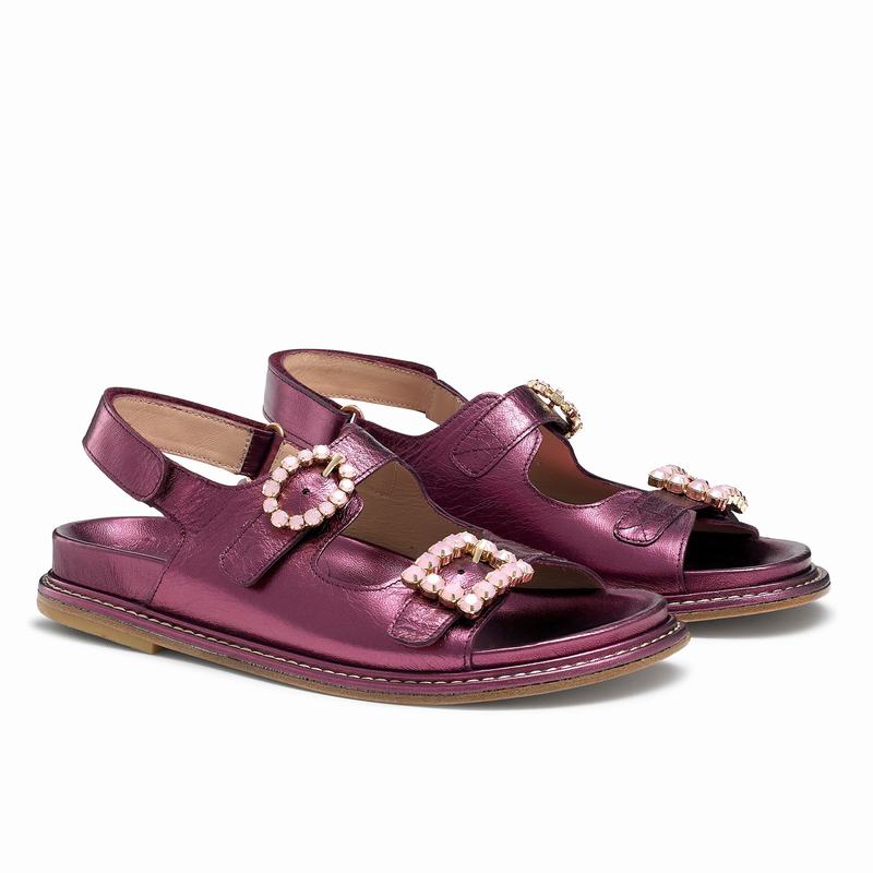 Russell And Bromley Glamour Sandaler Dame Lilla | KOG453VX
