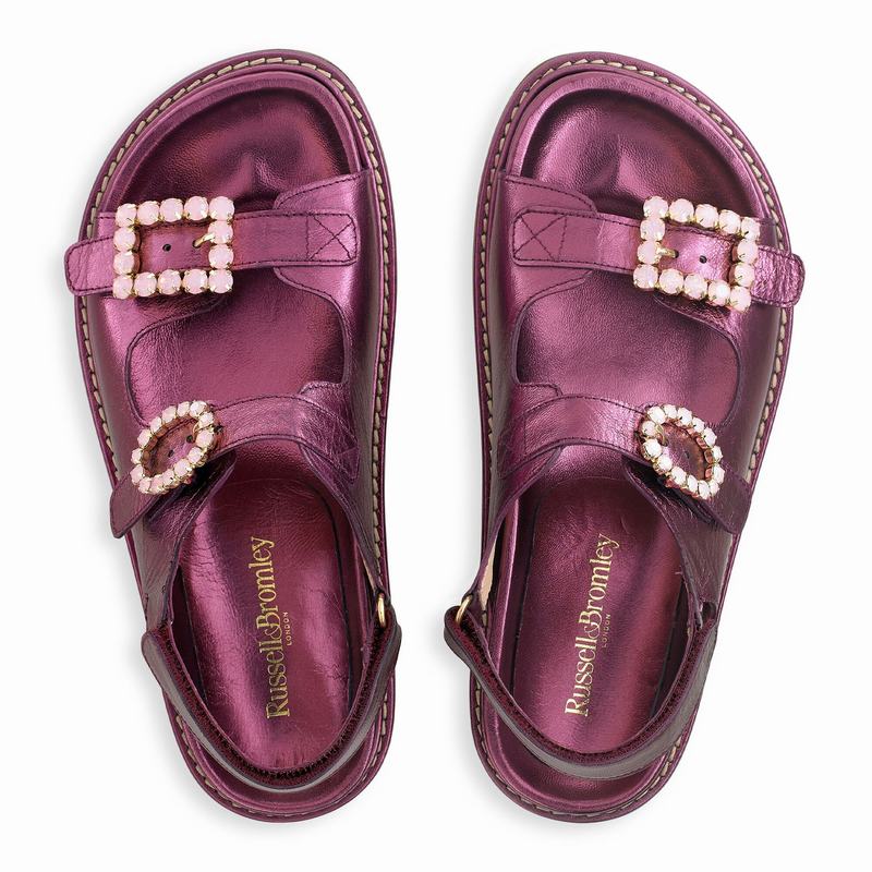 Russell And Bromley Glamour Sandaler Dame Lilla | KOG453VX
