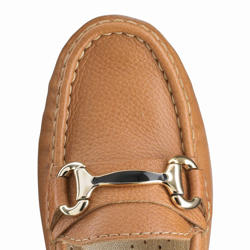 Russell And Bromley Grand Mokkasiner Dame Brune | YWR369MJ