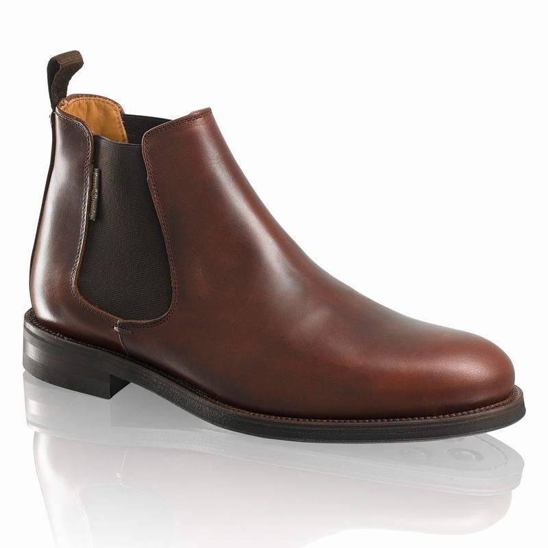 Russell And Bromley Guildford Chelsea Støvler Herre Brune | XMN9049MZ