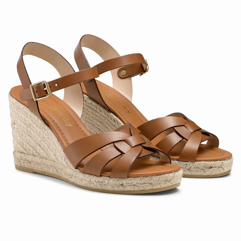 Russell And Bromley Headspin Espadrillos Dame Brune | NNT7264OO