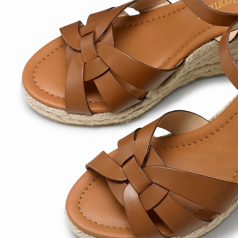 Russell And Bromley Headspin Espadrillos Dame Brune | NNT7264OO