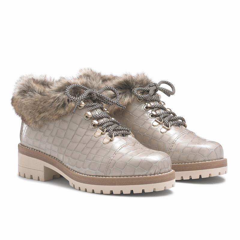 Russell And Bromley Icelander Snørestøvler Dame Brune | PSW8341FN