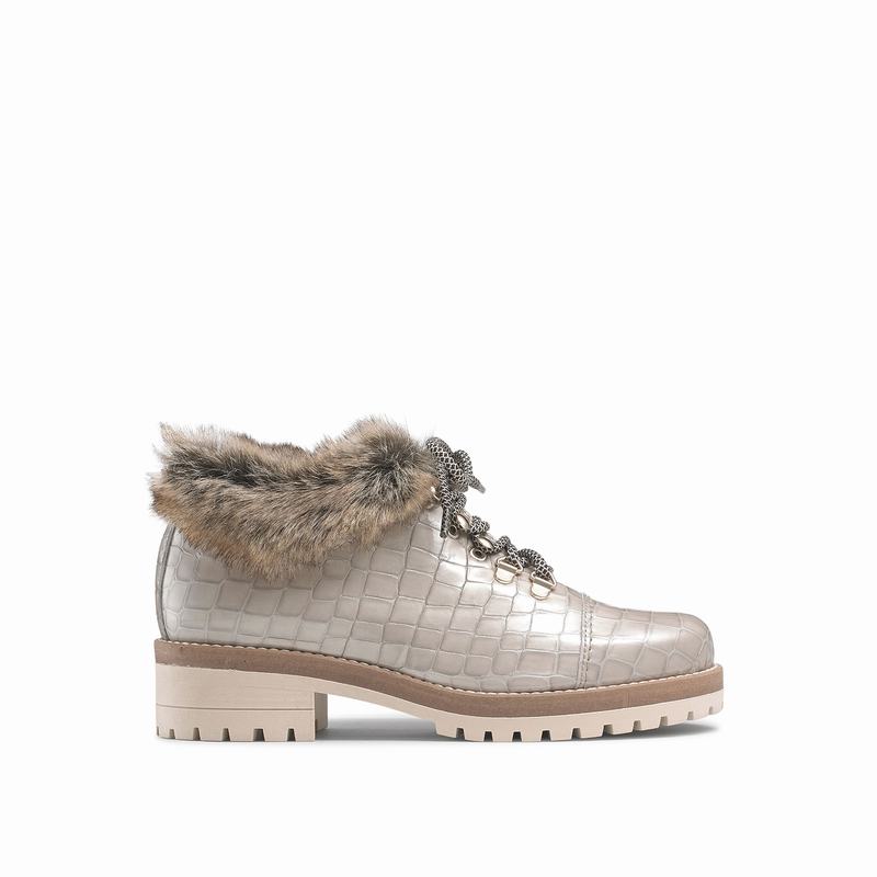 Russell And Bromley Icelander Snørestøvler Dame Brune | PSW8341FN