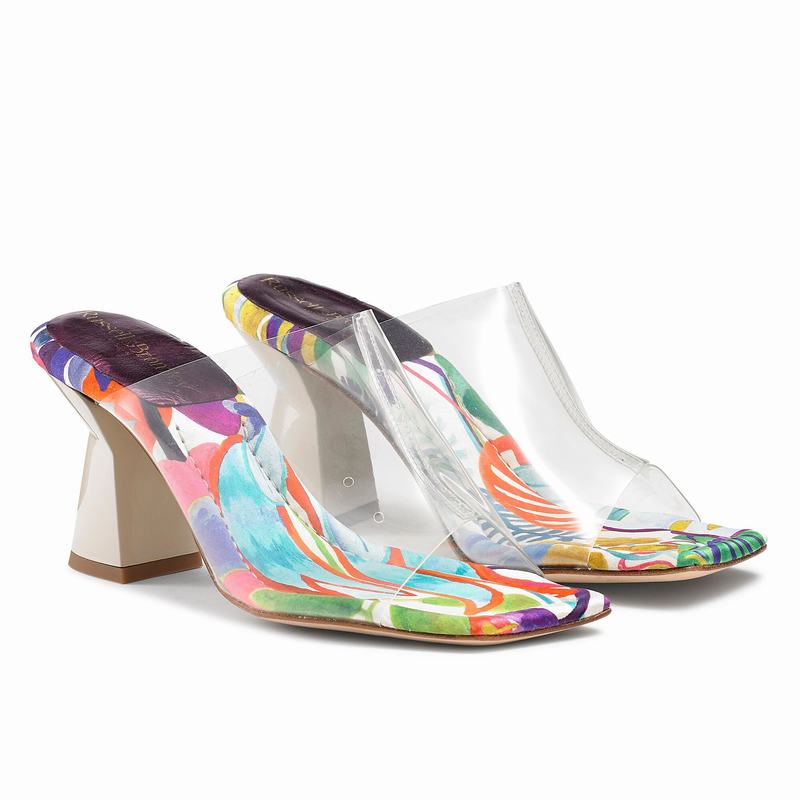 Russell And Bromley Illusion Mules Dame Flerfarvede | VEK1821TO