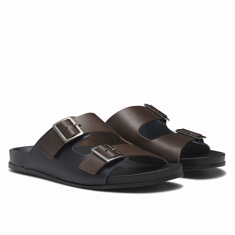 Russell And Bromley Islander Sandaler Herre Brune | KAO125KW