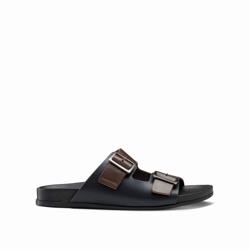 Russell And Bromley Islander Sandaler Herre Brune | KAO125KW