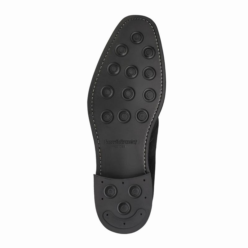 Russell And Bromley Jermyn Ørkenstøvler Herre Sort | KGJ7099WS