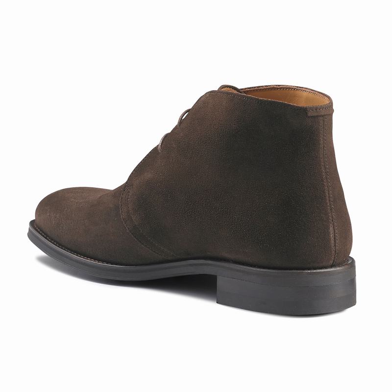 Russell And Bromley Jermyn Ørkenstøvler Herre Brune | LGU3013QC