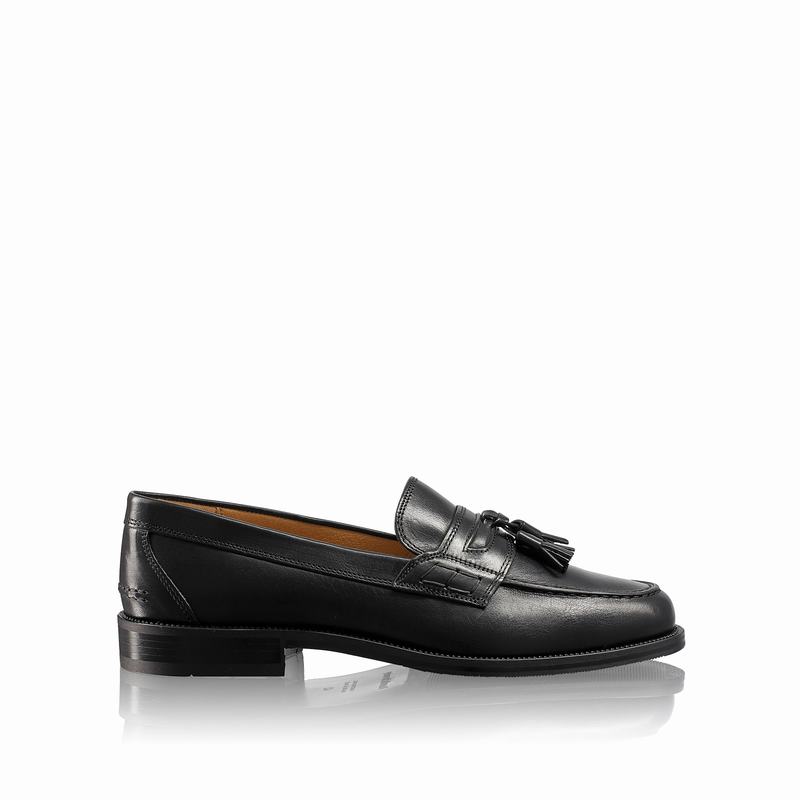 Russell And Bromley Keeble 3 Mokkasiner Herre Sort | KOU3633YO