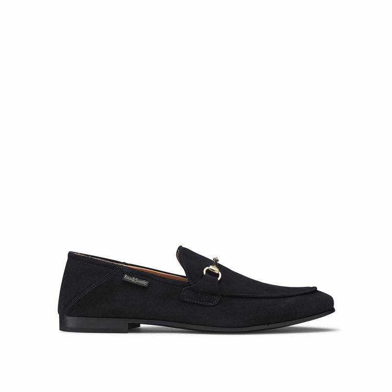 Russell And Bromley Loafer M Mokkasiner Herre Blå | NZI3213KC