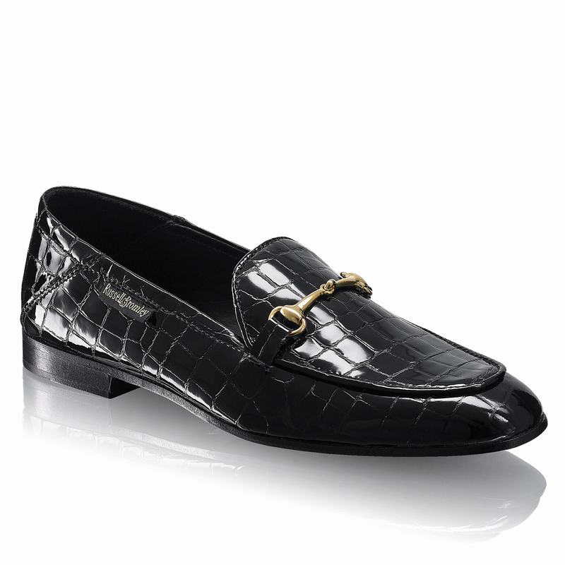 Russell And Bromley Loafer Mokkasiner Dame Sort | LXH1230EW
