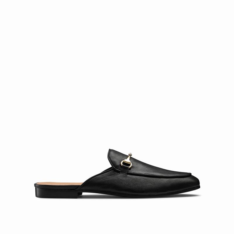 Russell And Bromley Loaferslip Tøfler Herre Sort | MEG3777AW