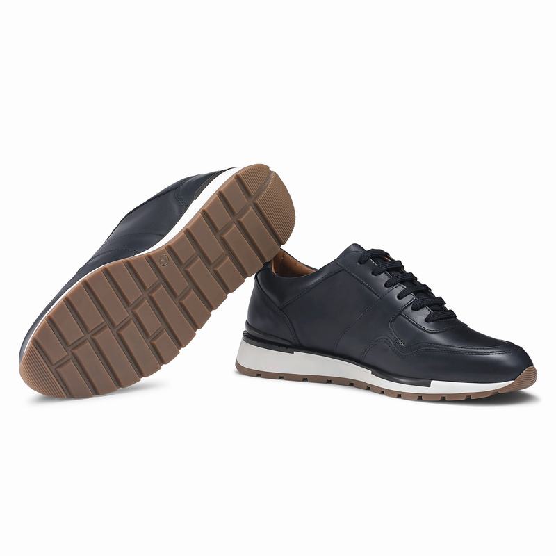 Russell And Bromley Lomond Lave Sneakers Dame Blå | DUS6457WS