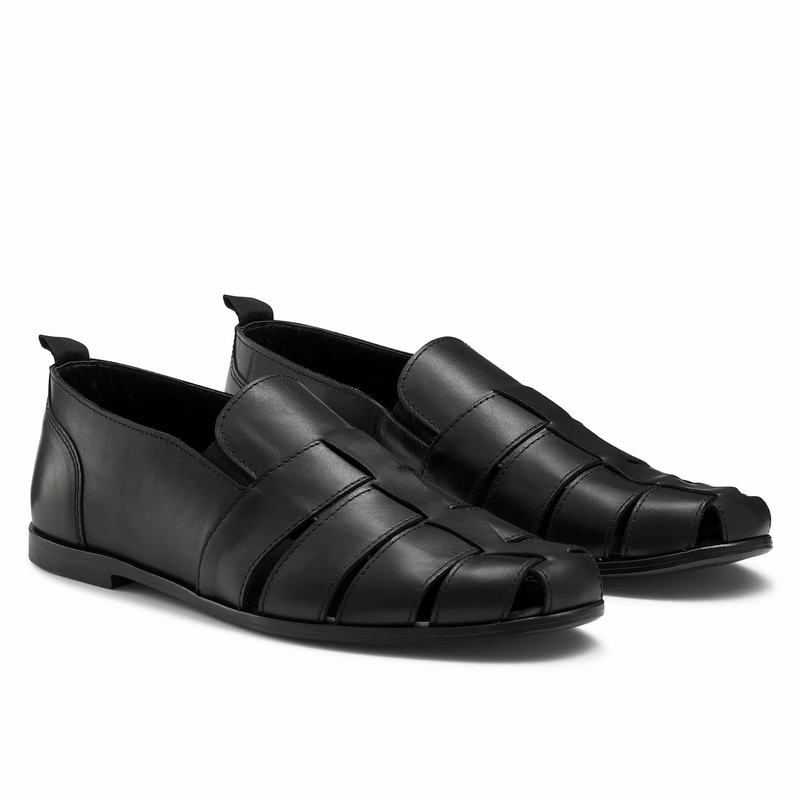 Russell And Bromley Mariner Slip On Sko Herre Sort | JYI5938DG