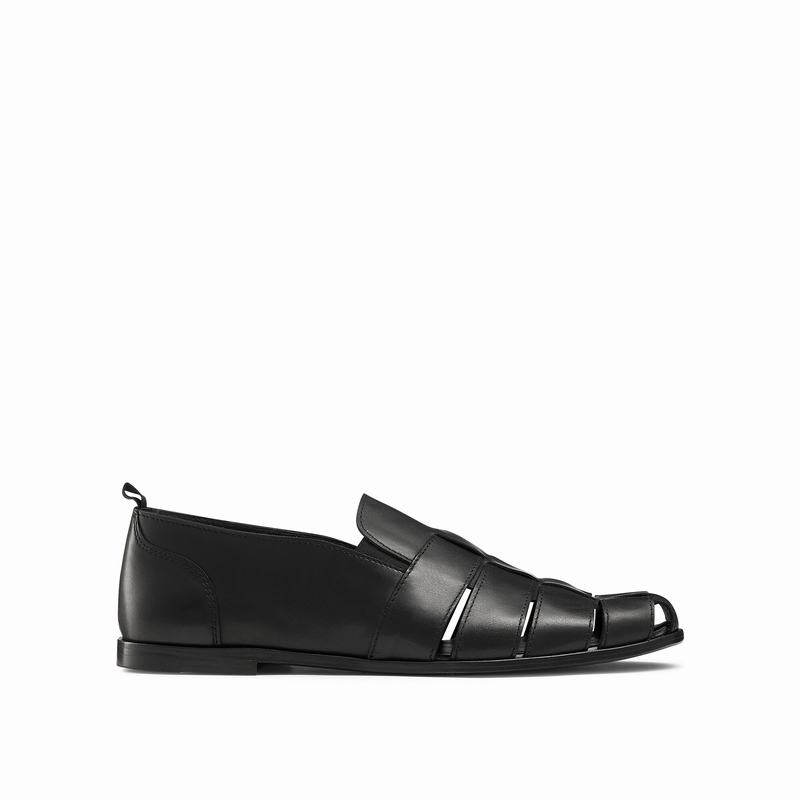 Russell And Bromley Mariner Slip On Sko Herre Sort | JYI5938DG