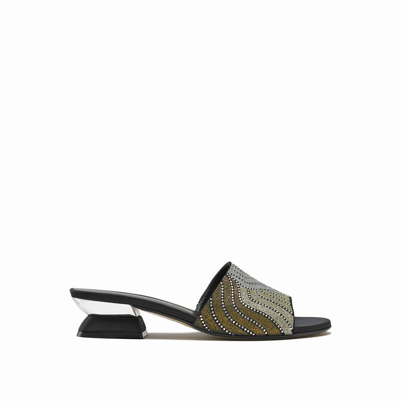 Russell And Bromley Mazemule Mules Dame Metallic | JAW5293IV