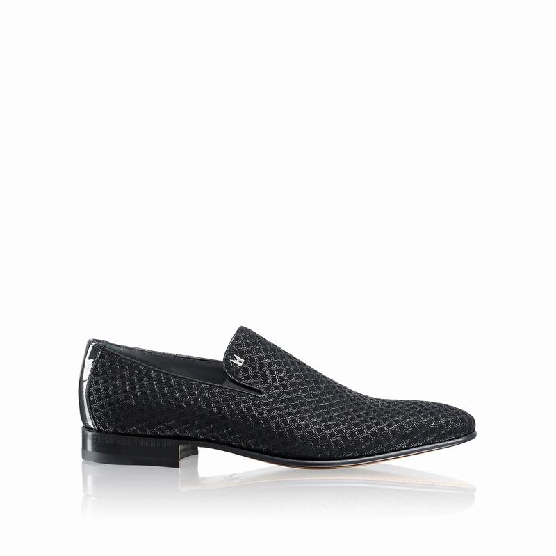 Russell And Bromley Meander Slip On Sko Herre Sort | BGM3071PM