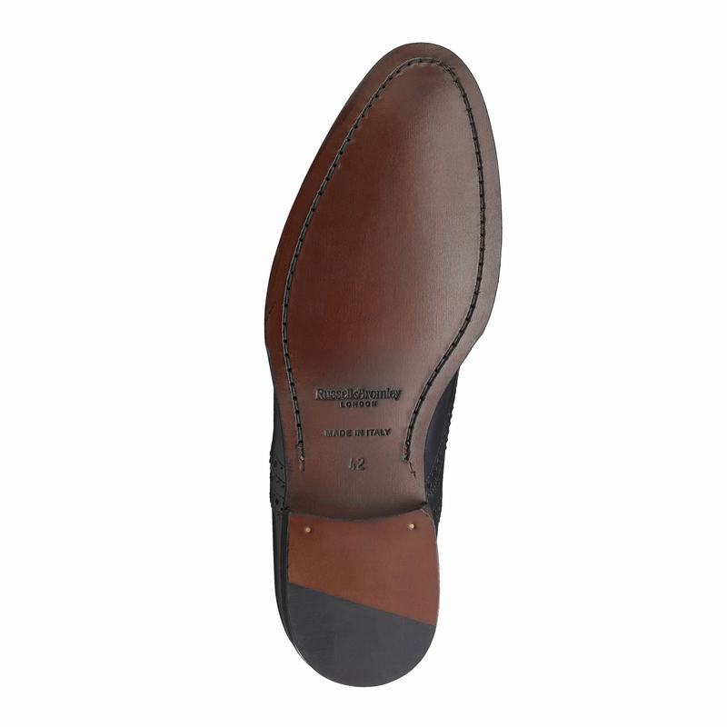 Russell And Bromley Oak Oxford Sko Herre Sort | ZNR4269LZ