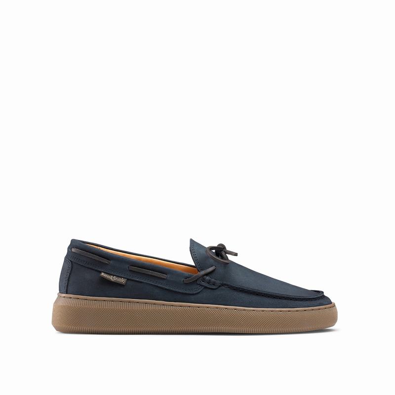 Russell And Bromley On Shore Slip On Sko Herre Blå | FQC9645GC
