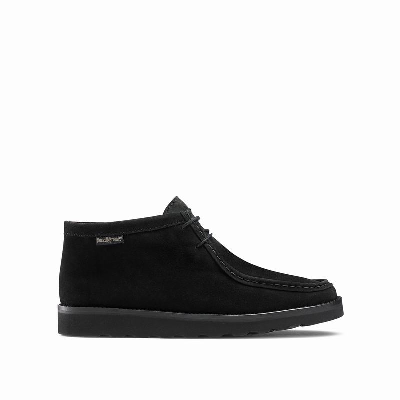 Russell And Bromley Ontario Hi Snøresko Herre Sort | OFV4095ML
