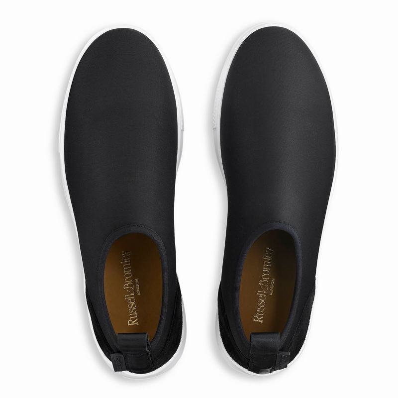 Russell And Bromley Park Flex Platform Sneakers Dame Sort | IEK2212FX