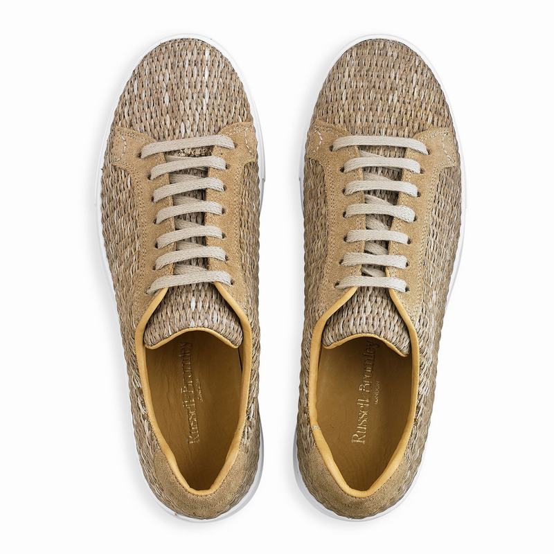 Russell And Bromley Park Life Platform Sneakers Dame Brune | TTZ469SS