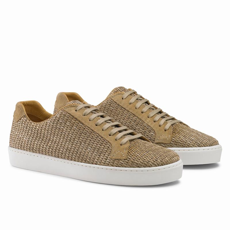 Russell And Bromley Park Run Lave Sneakers Herre Brune | RBH9831MO