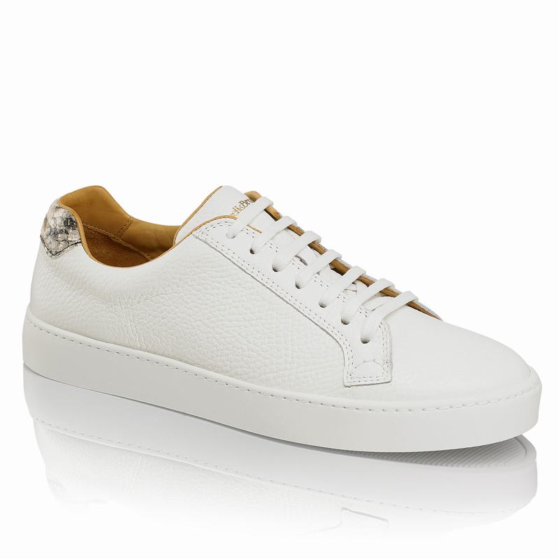 Russell And Bromley Park Run Lave Sneakers Dame Hvide | ZHF233XR
