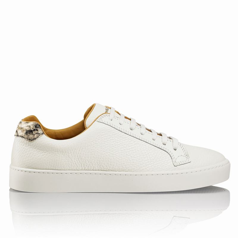 Russell And Bromley Park Run Lave Sneakers Dame Hvide | ZHF233XR