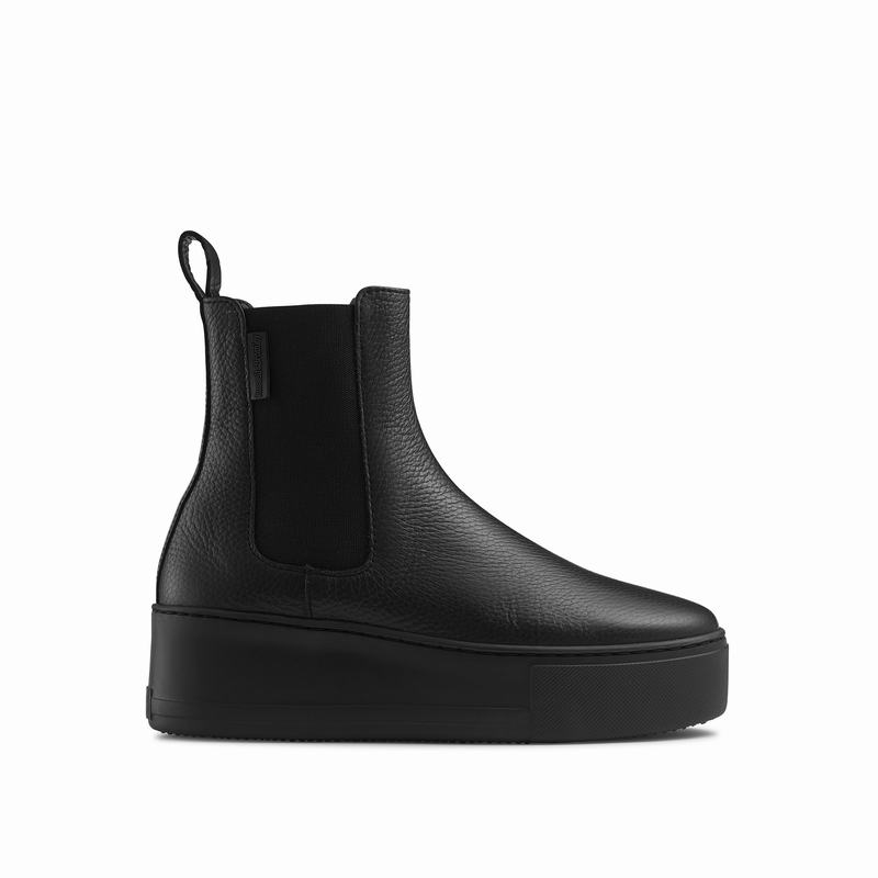 Russell And Bromley Park Way Chelsea Støvler Dame Sort | SAW5054RD