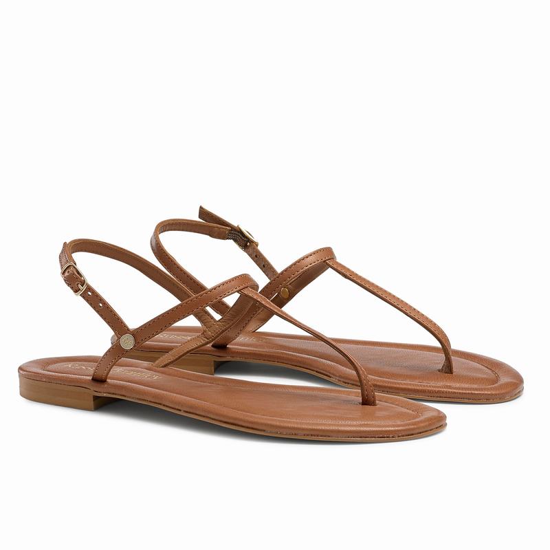Russell And Bromley Pearl Sandaler Dame Brune | GON4590FQ