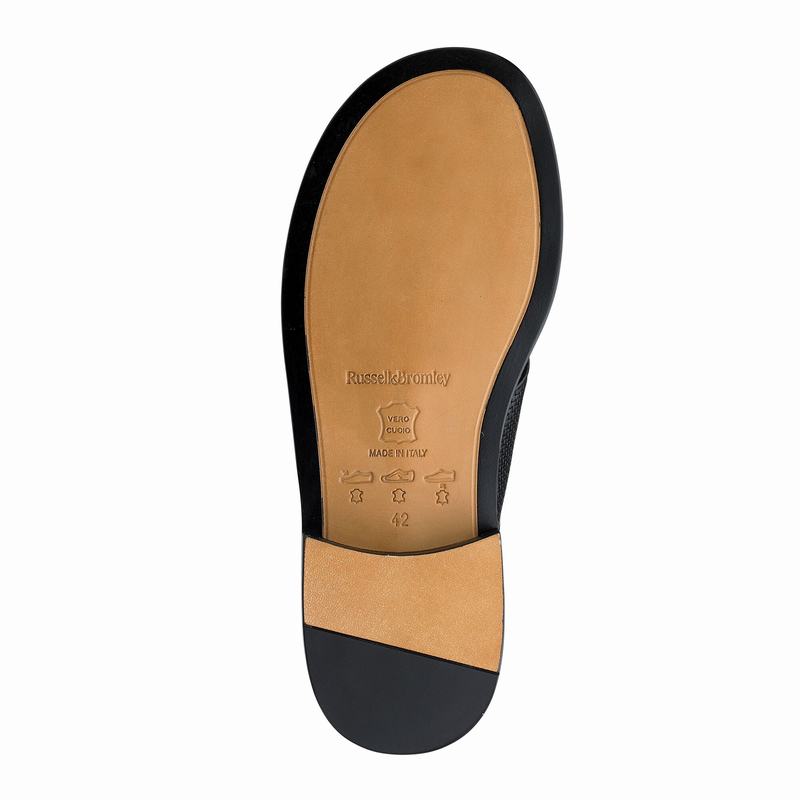 Russell And Bromley Perugia Sandaler Herre Sort | AWG9571NF