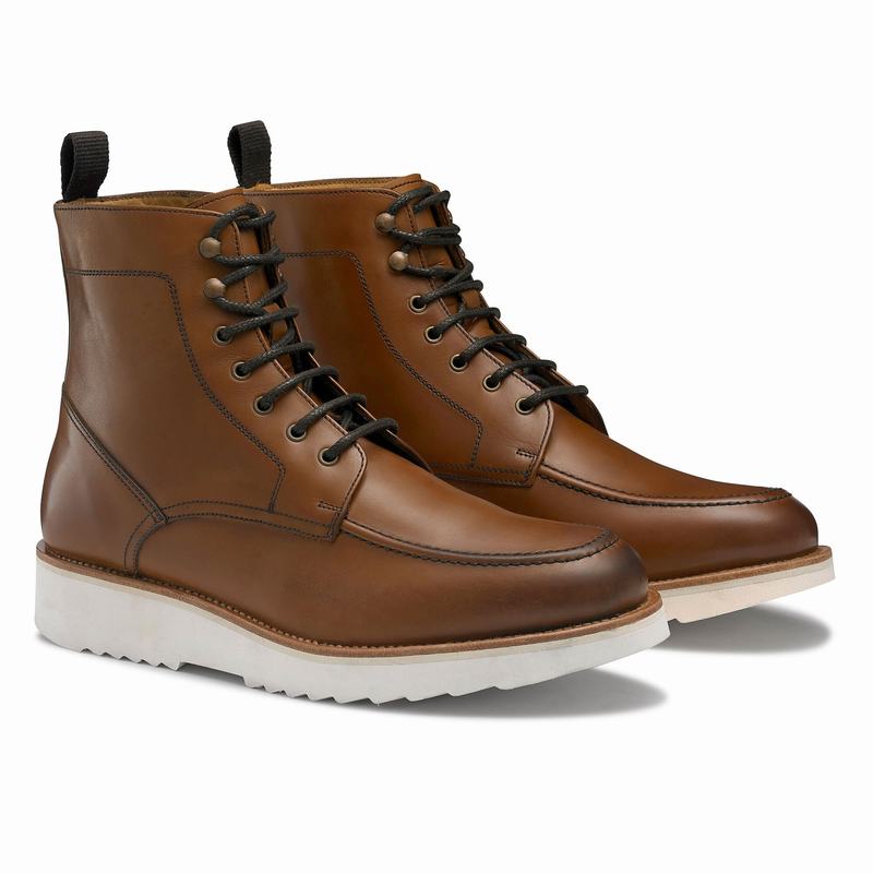 Russell And Bromley Ridgeway Snørestøvler Herre Brune | QGY7665EF