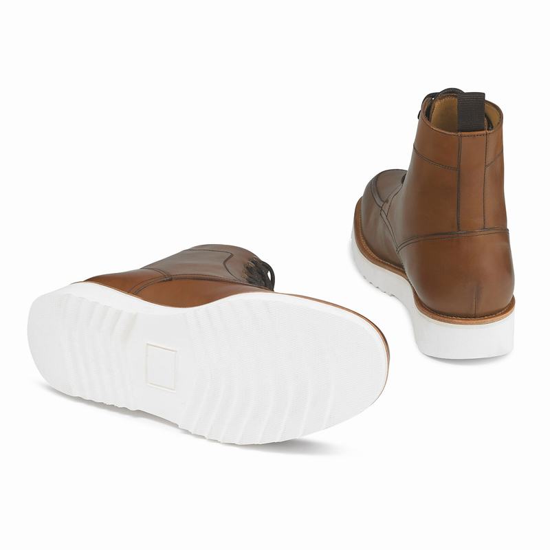 Russell And Bromley Ridgeway Snørestøvler Herre Brune | QGY7665EF