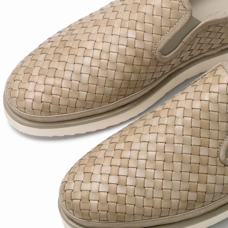 Russell And Bromley Sanmarina Slip On Sneakers Dame Brune | PLW1784LJ