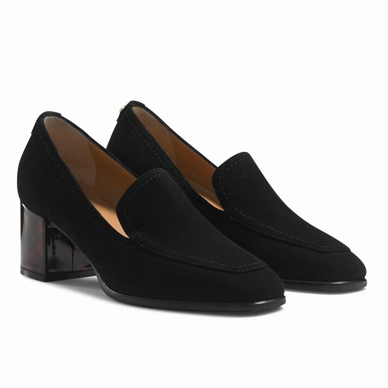 Russell And Bromley Smokey Tøfler Dame Sort | TQP9297HF