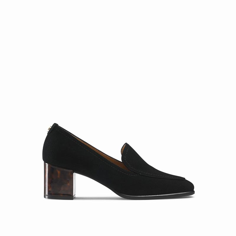 Russell And Bromley Smokey Tøfler Dame Sort | TQP9297HF