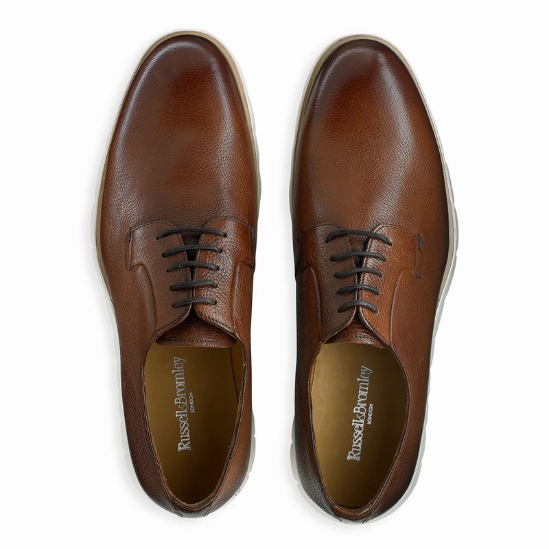 Russell And Bromley Socialite Snøresko Herre Brune | NEG739KF