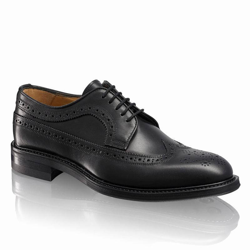 Russell And Bromley Southport Derby Schuhe Herre Sort | JCN3166VV