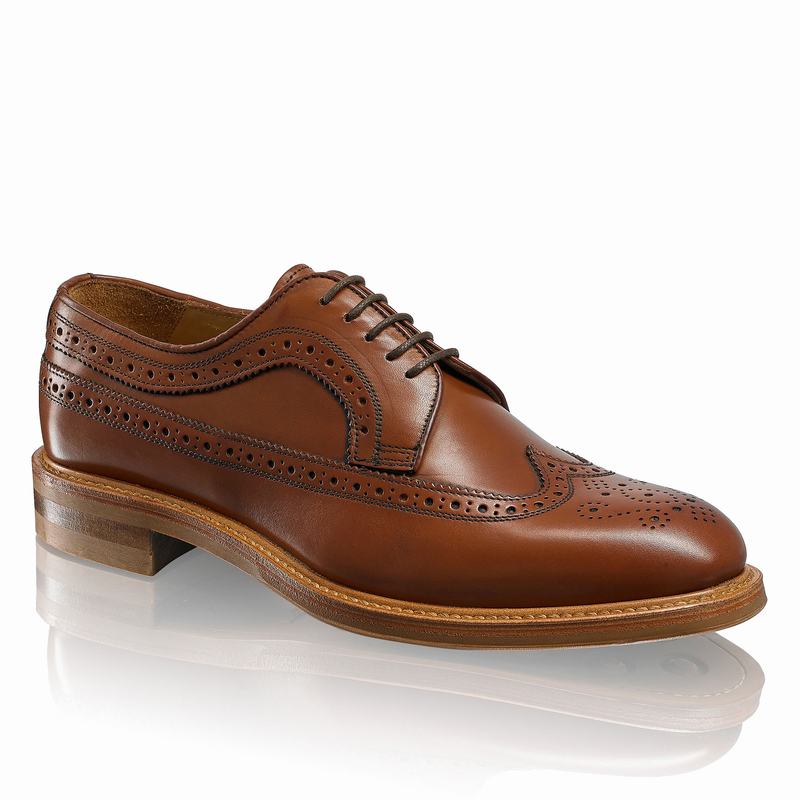 Russell And Bromley Southport Derby Schuhe Herre Brune | SLT786ZB