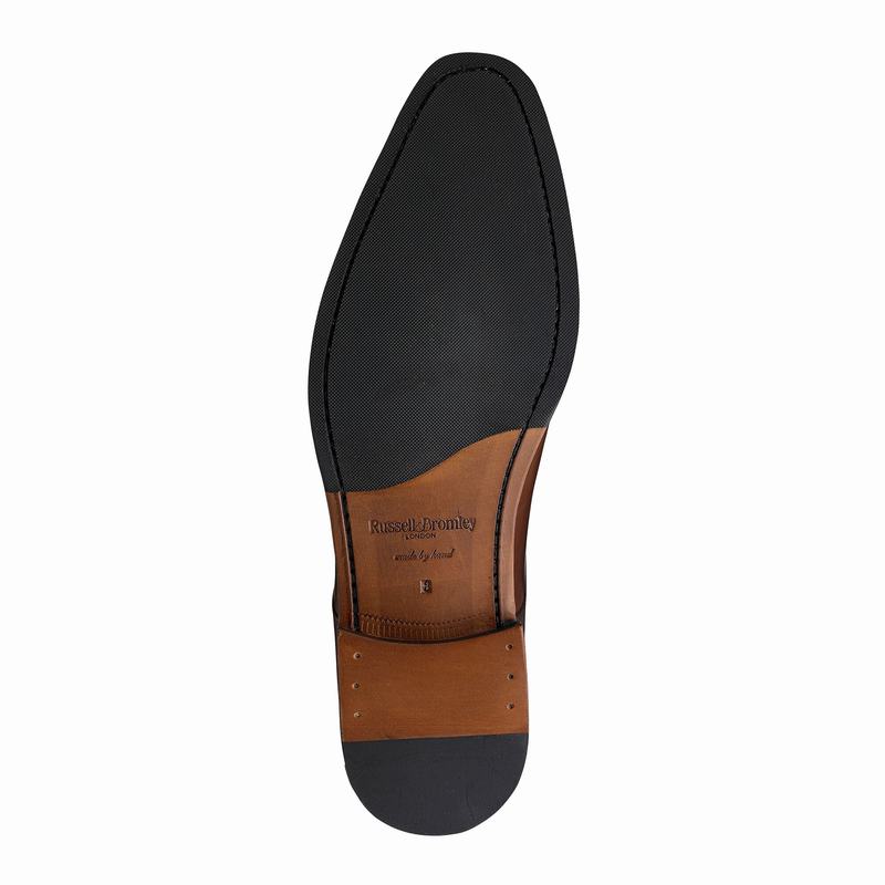 Russell And Bromley Spectrum Derby Schuhe Herre Brune | DZP469FP