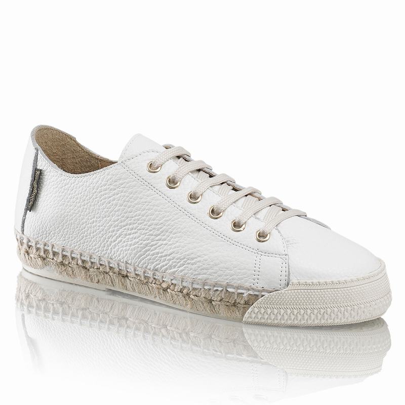 Russell And Bromley Sugar Rush Espadrillos Dame Hvide | XUQ7862FN