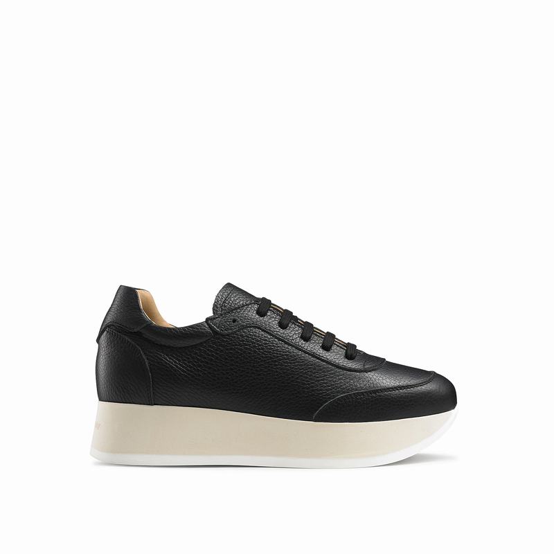Russell And Bromley Throwback Platform Sneakers Dame Sort | RGW1730ZL