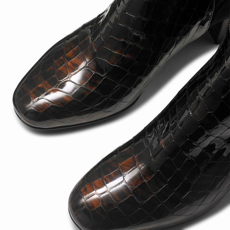 Russell And Bromley Trinni Knæhøje Støvler Dame Brune | MSL3461PR