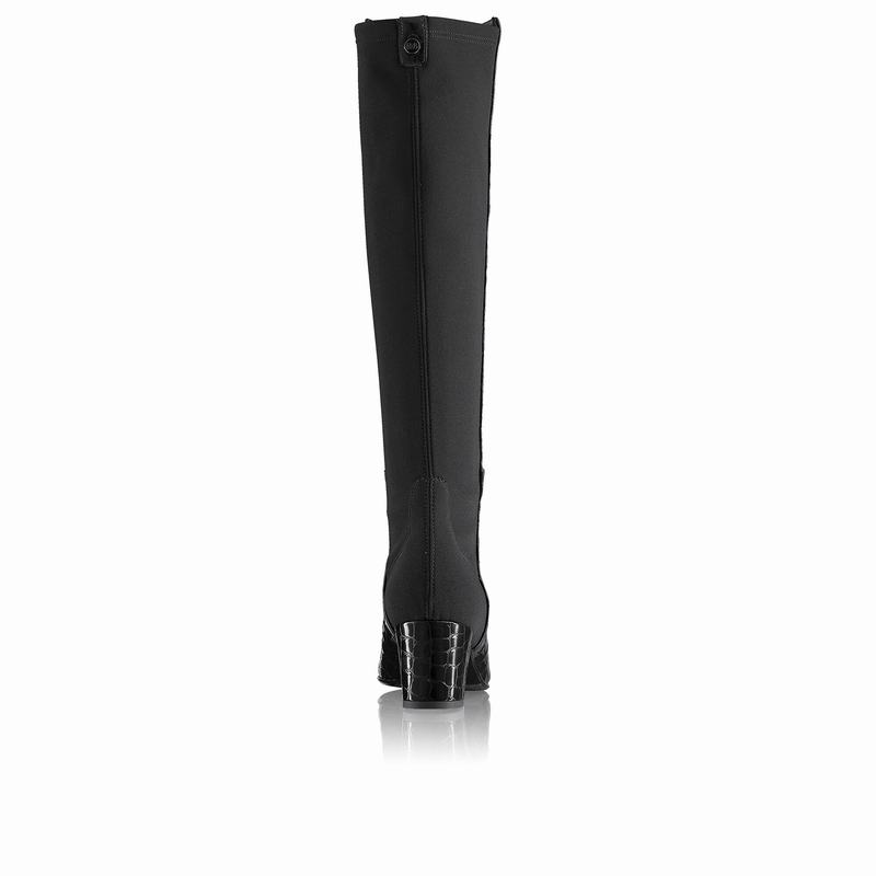 Russell And Bromley Trinni Overknee Støvler Dame Sort | TDU9378OZ