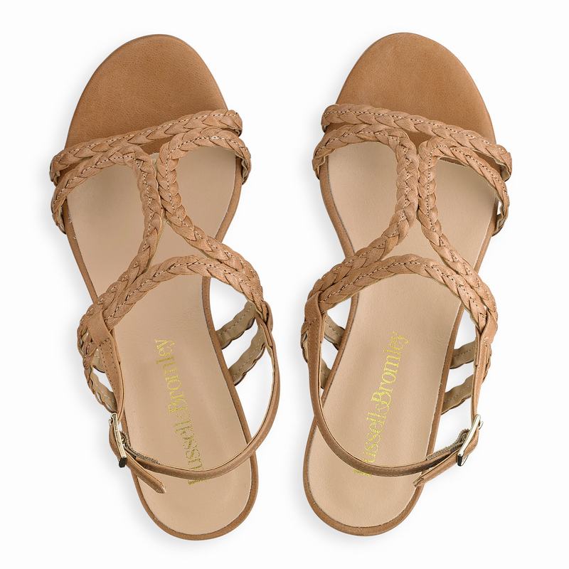 Russell And Bromley Twister Sandaler med Hæl Dame Brune | GJM5039EP