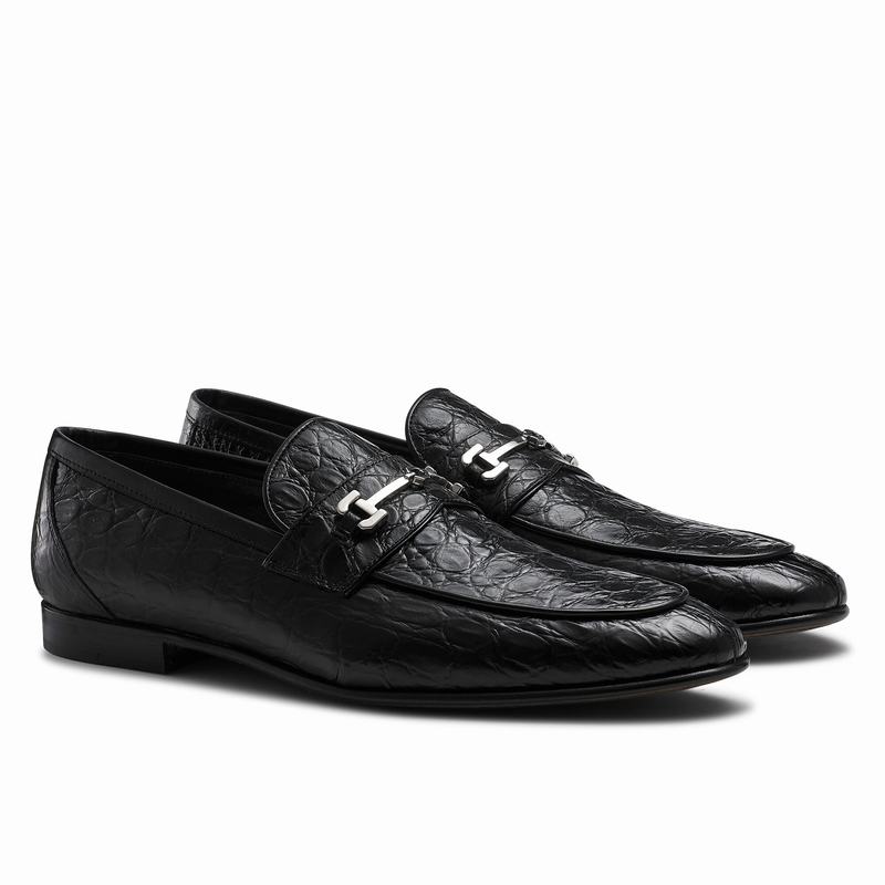 Russell And Bromley Ulysses Mokkasiner Herre Sort | TMN5295GO